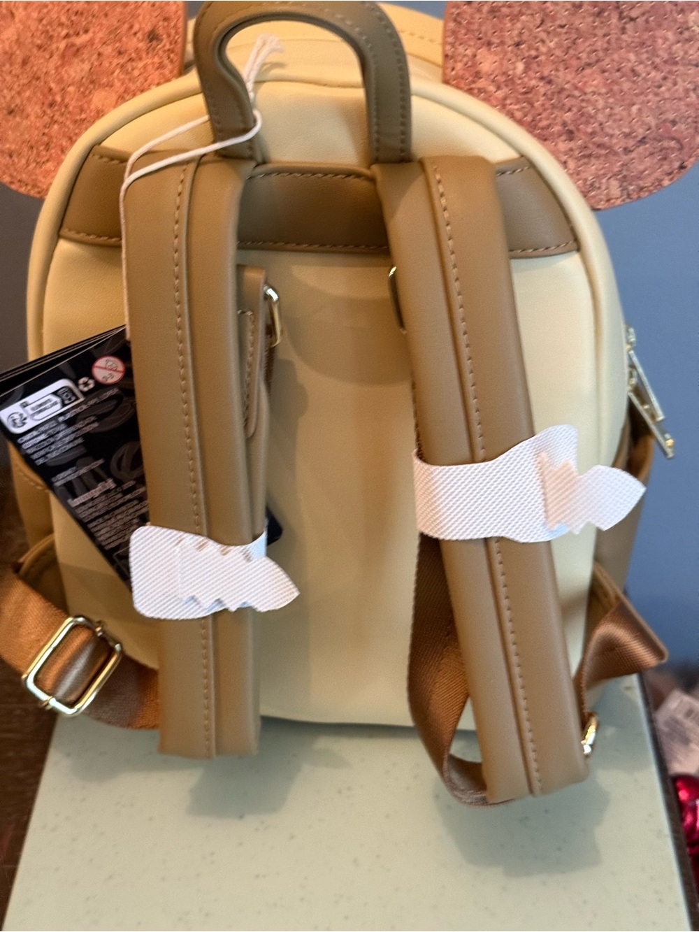 Loungefly Mickey Cork-Ear Mini Backpack - Picture 4 of 8